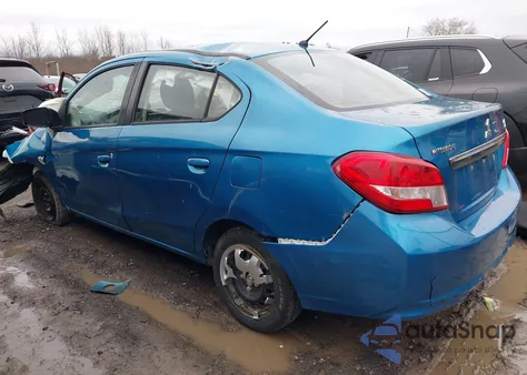 2018 Mitsubishi Mirage G4 Es from USA, damaged, VIN ML32F3FJ3JHF01076